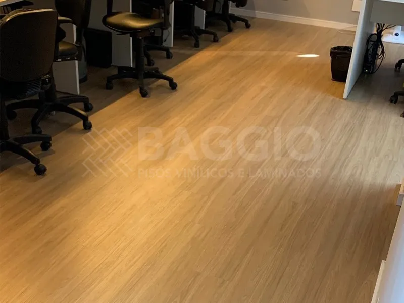Imagem de um serviço realizado pela Baggio Pisos