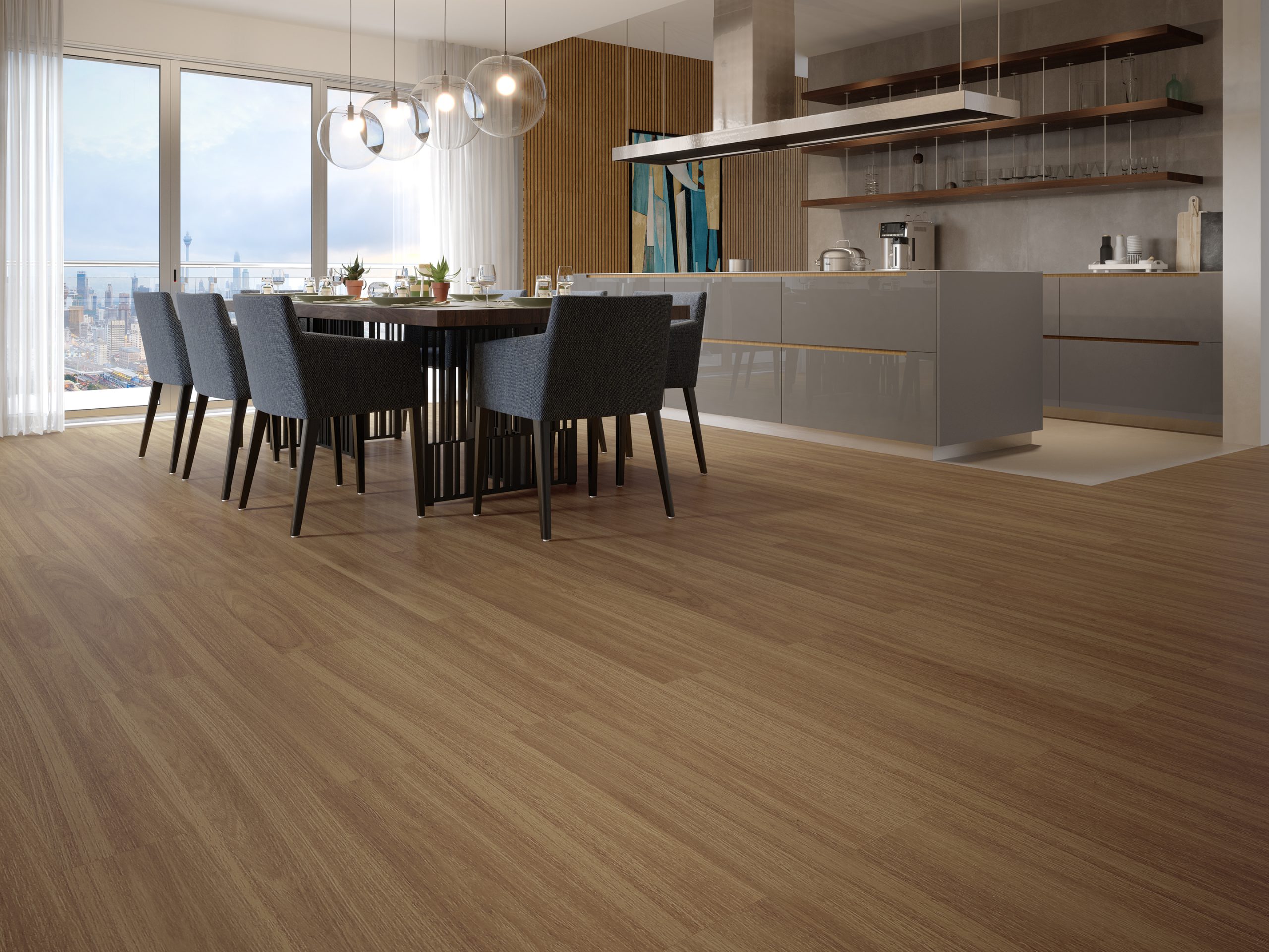 Piso Laminado Durafloor Piso Freijó Puro