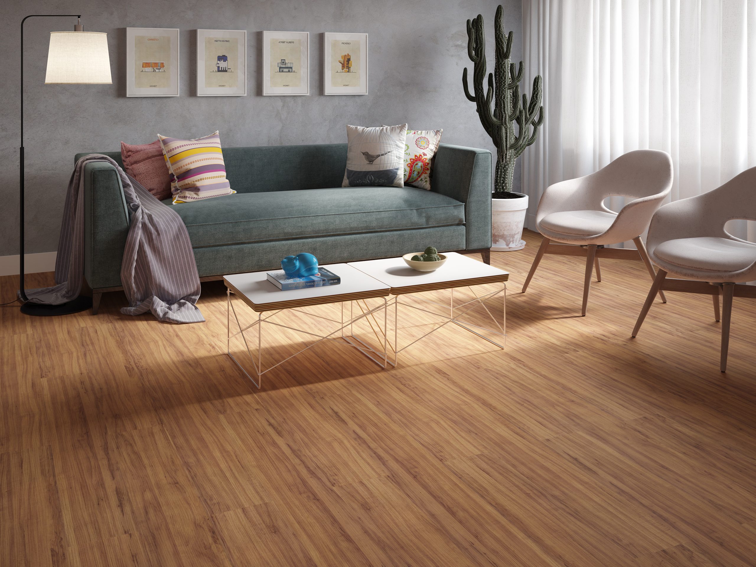Piso Laminado Durafloor Piso Amêndola Curaçao