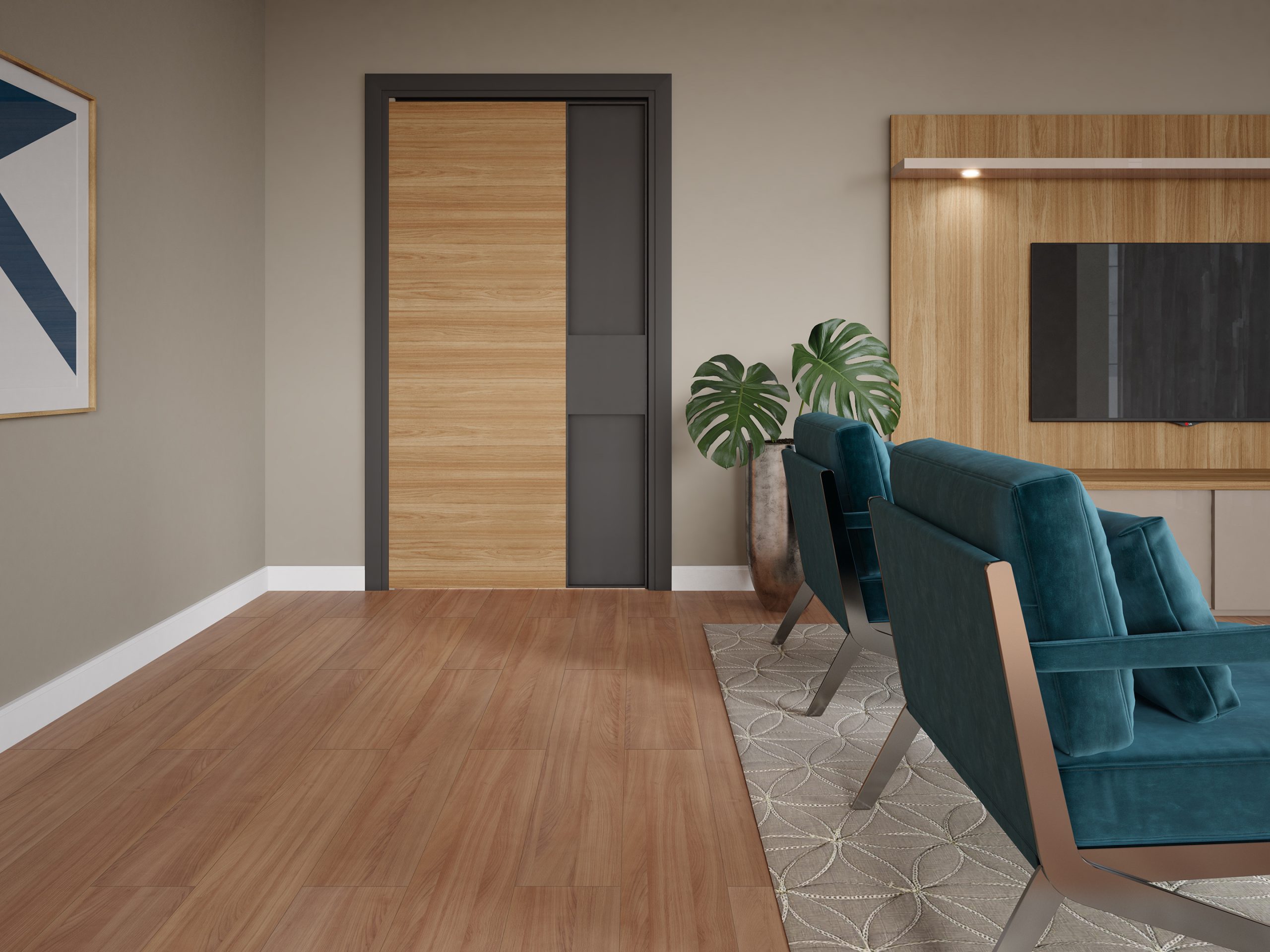 Piso Laminado Durafloor Piso Cerezo Varese