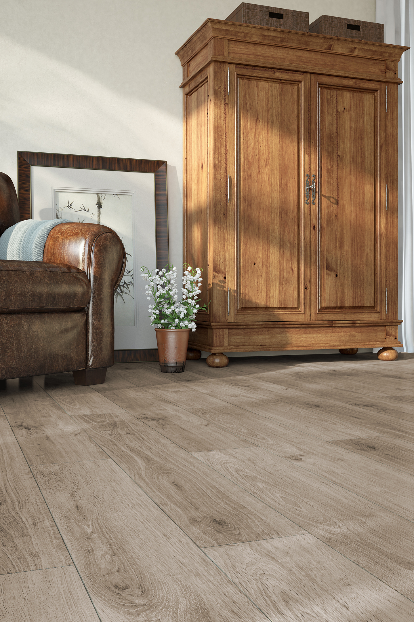 Piso Laminado Durafloor Piso Carvalho Dover