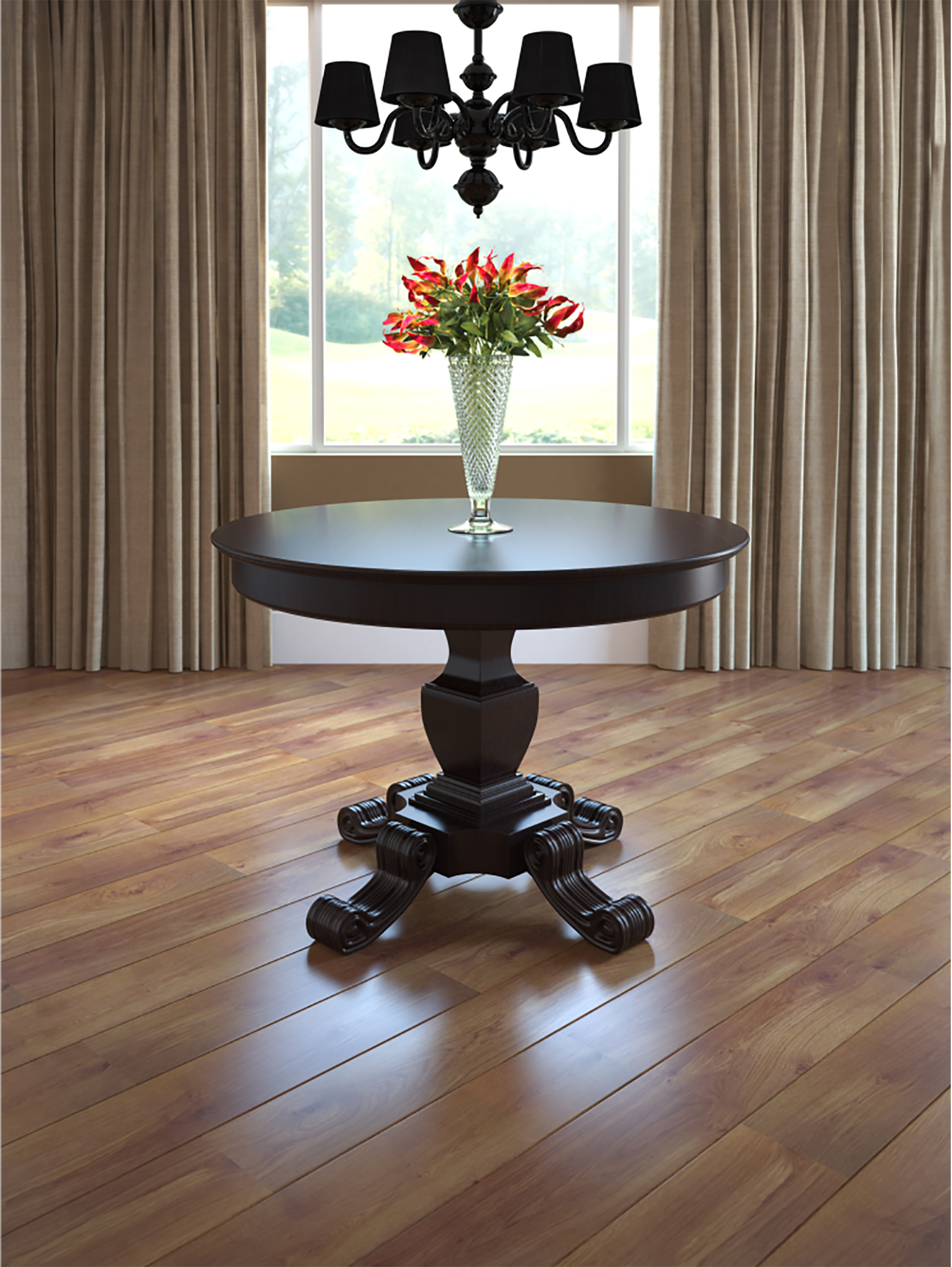 Piso Laminado Durafloor Piso Carvalho Malta