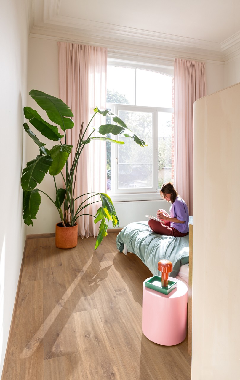 Piso Laminado Quick Step Carvalho Natural Midnight