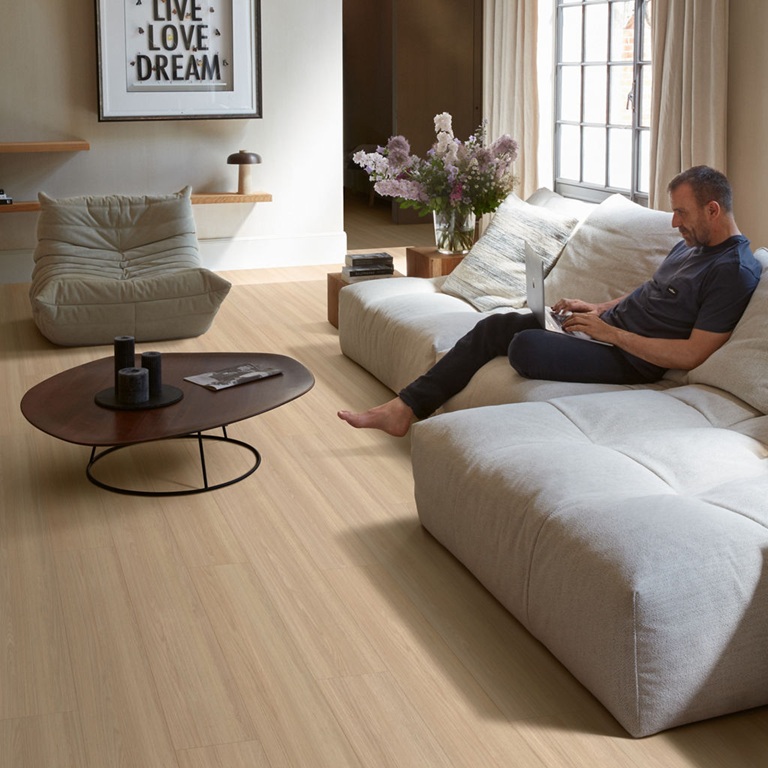 Piso Laminado Quick Step Carvalho Vanilla