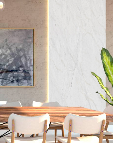 Revestimento Vinílico de Parede Marble Flex Calacata Donatelli